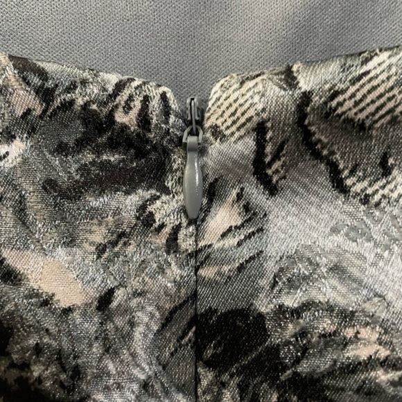 Wild Fable Silver‎ Blue Rose Floral Mini Dress - XS - Picture 9 of 12